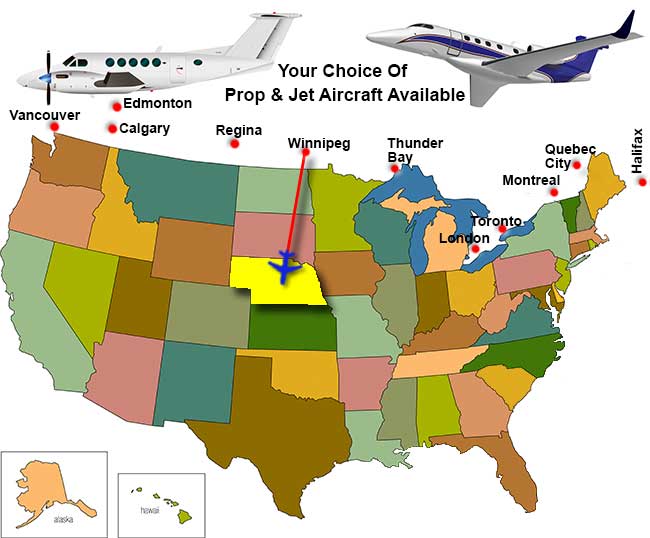 Nebraska Air Charter Directory
